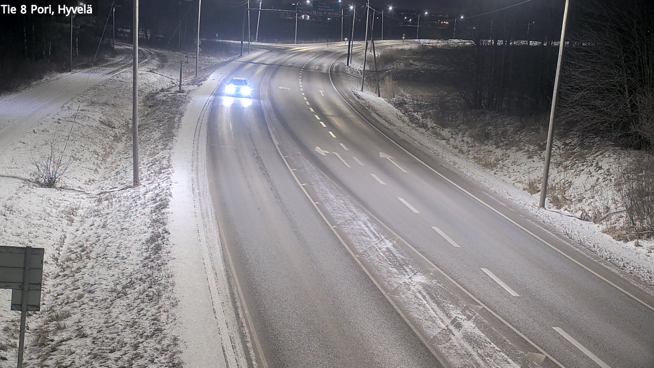 Kelikamerat Kuva Tie 8 Pori, Hyvelä, Pori, Satakunta