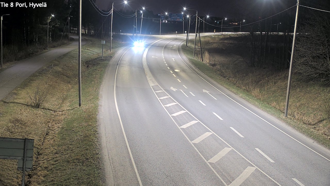 Kelikamerat Kuva Tie 8 Pori, Hyvelä, Pori, Satakunta