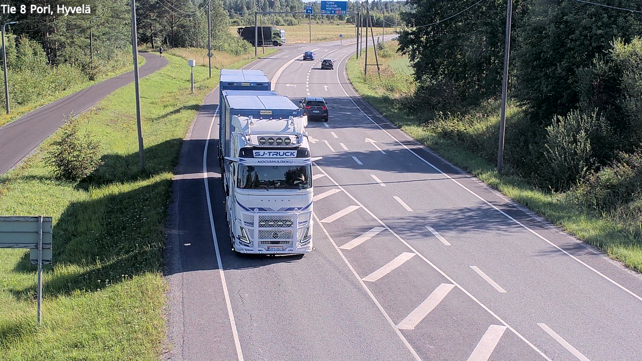 Kelikamerat Kuva Tie 8 Pori, Hyvelä, Pori, Satakunta