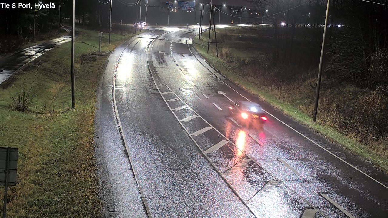 Kelikamerat Kuva Tie 8 Pori, Hyvelä, Pori, Satakunta