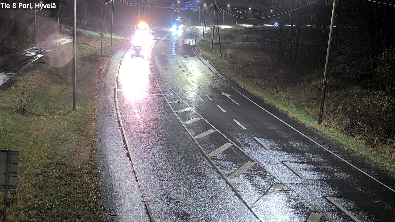 Kelikamerat Kuva Tie 8 Pori, Hyvelä, Pori, Satakunta