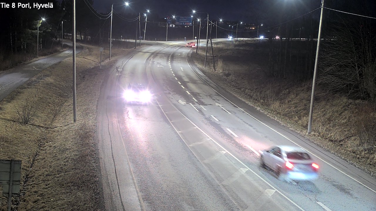 Kelikamerat Kuva Tie 8 Pori, Hyvelä, Pori, Satakunta