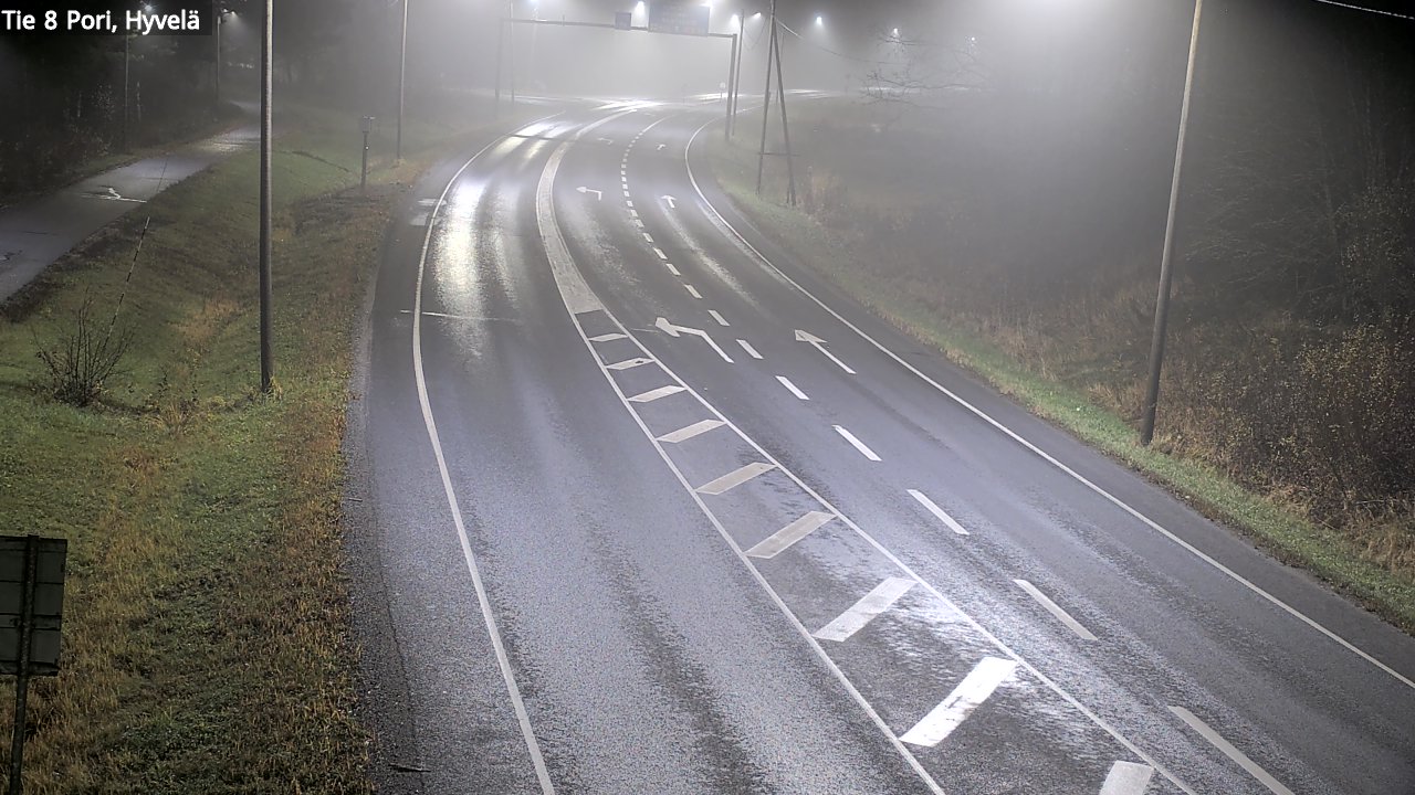 Kelikamerat Kuva Tie 8 Pori, Hyvelä, Pori, Satakunta