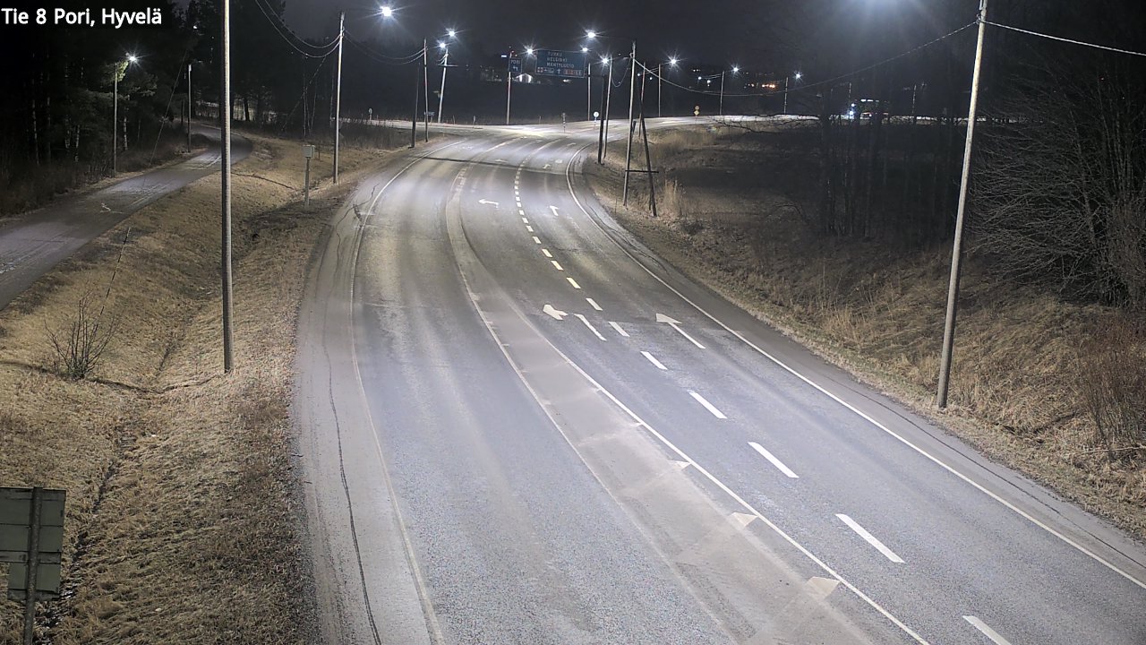 Kelikamerat Kuva Tie 8 Pori, Hyvelä, Pori, Satakunta