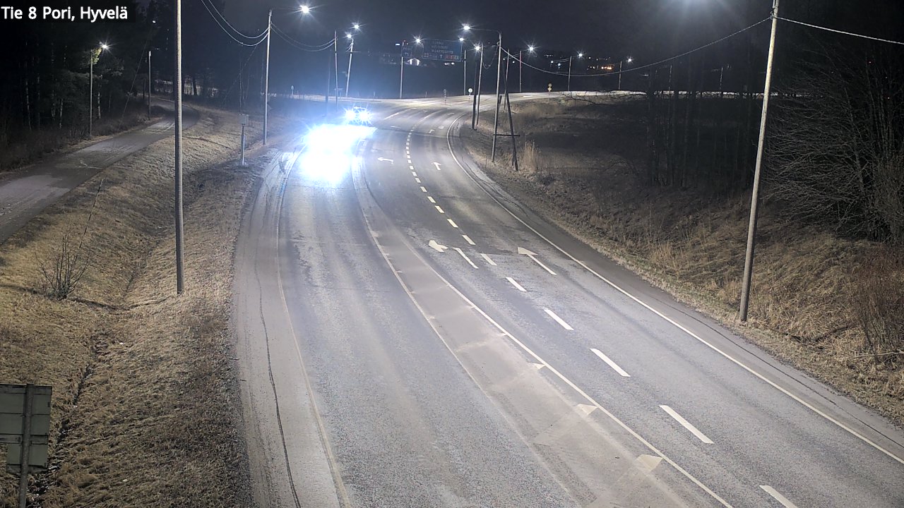 Kelikamerat Kuva Tie 8 Pori, Hyvelä, Pori, Satakunta