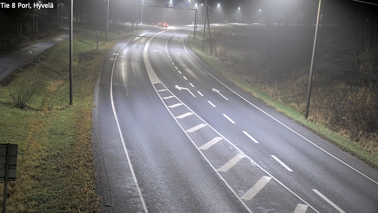 Kelikamerat Kuva Tie 8 Pori, Hyvelä, Pori, Satakunta