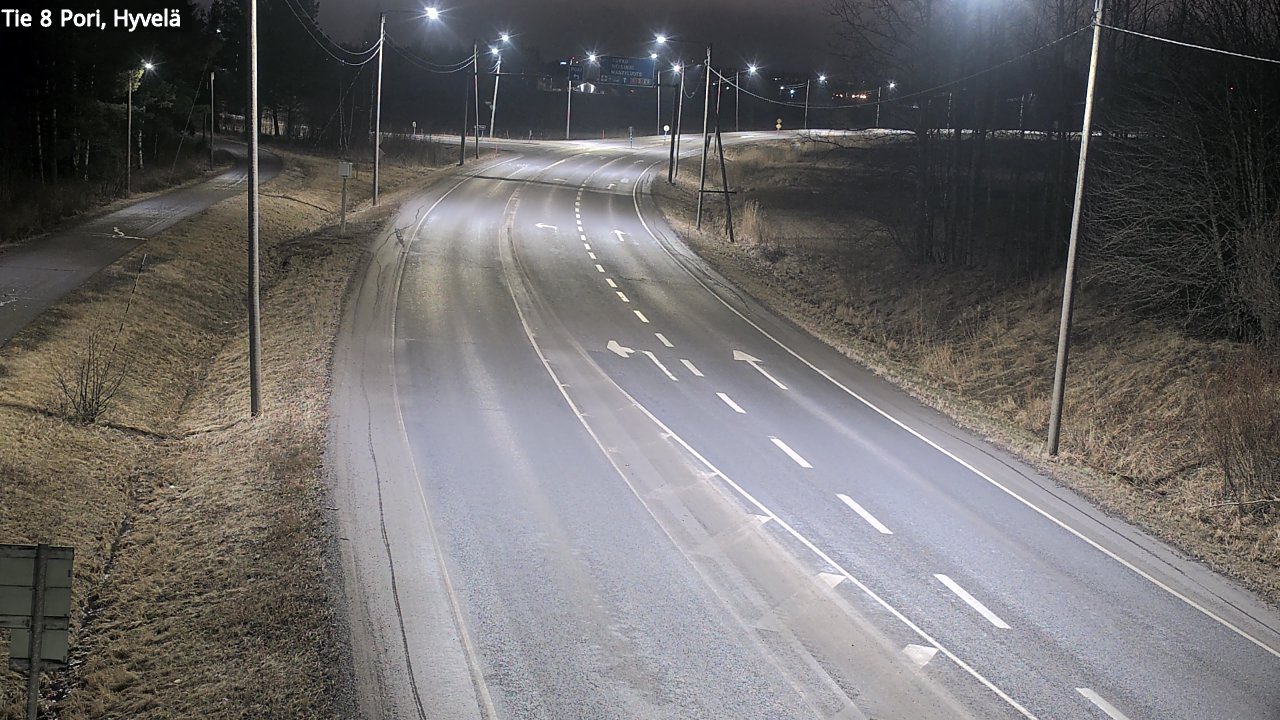 Kelikamerat Kuva Tie 8 Pori, Hyvelä, Pori, Satakunta