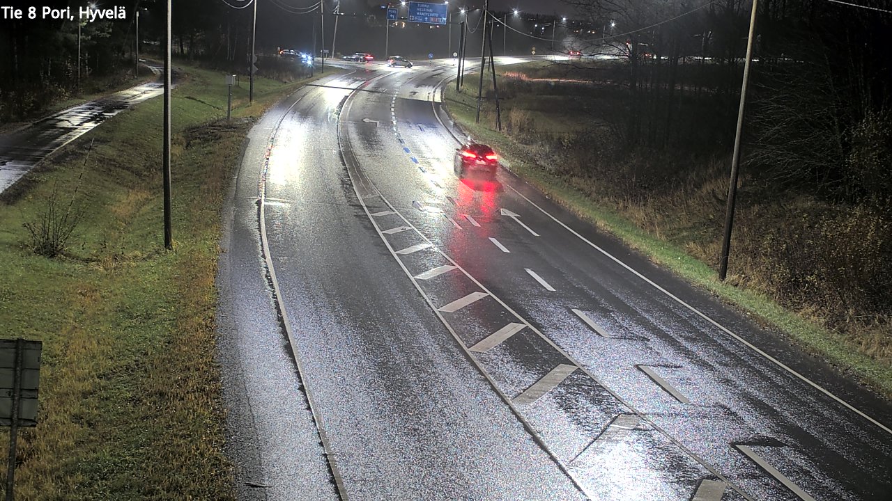 Kelikamerat Kuva Tie 8 Pori, Hyvelä, Pori, Satakunta