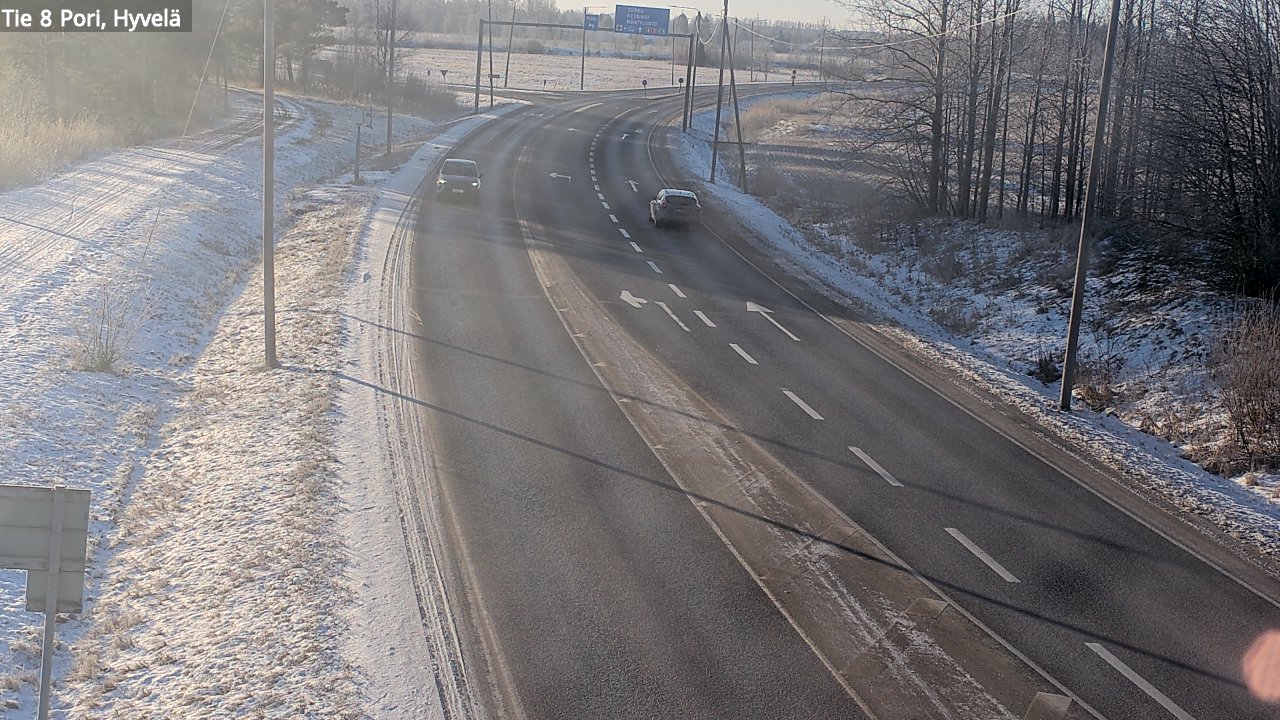 Kelikamerat Kuva Tie 8 Pori, Hyvelä, Pori, Satakunta