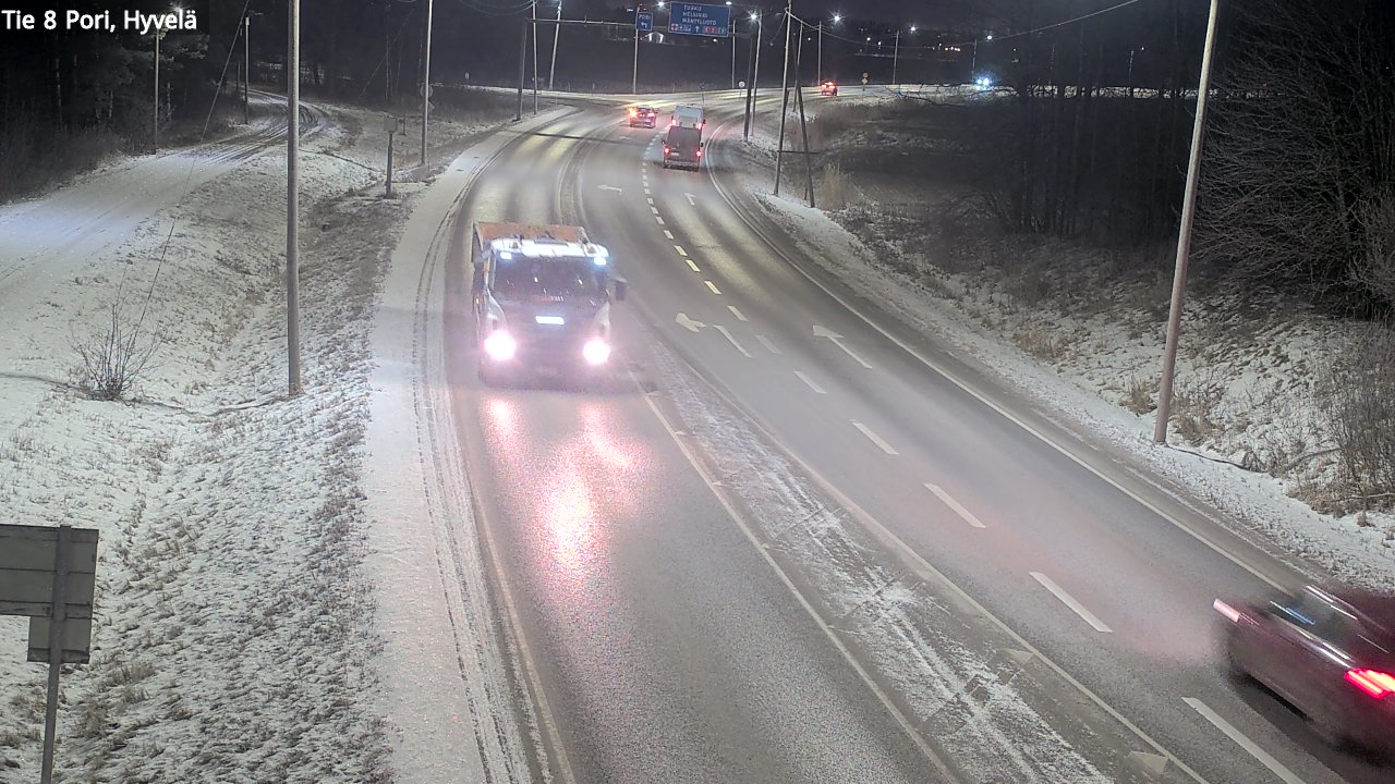 Kelikamerat Kuva Tie 8 Pori, Hyvelä, Pori, Satakunta