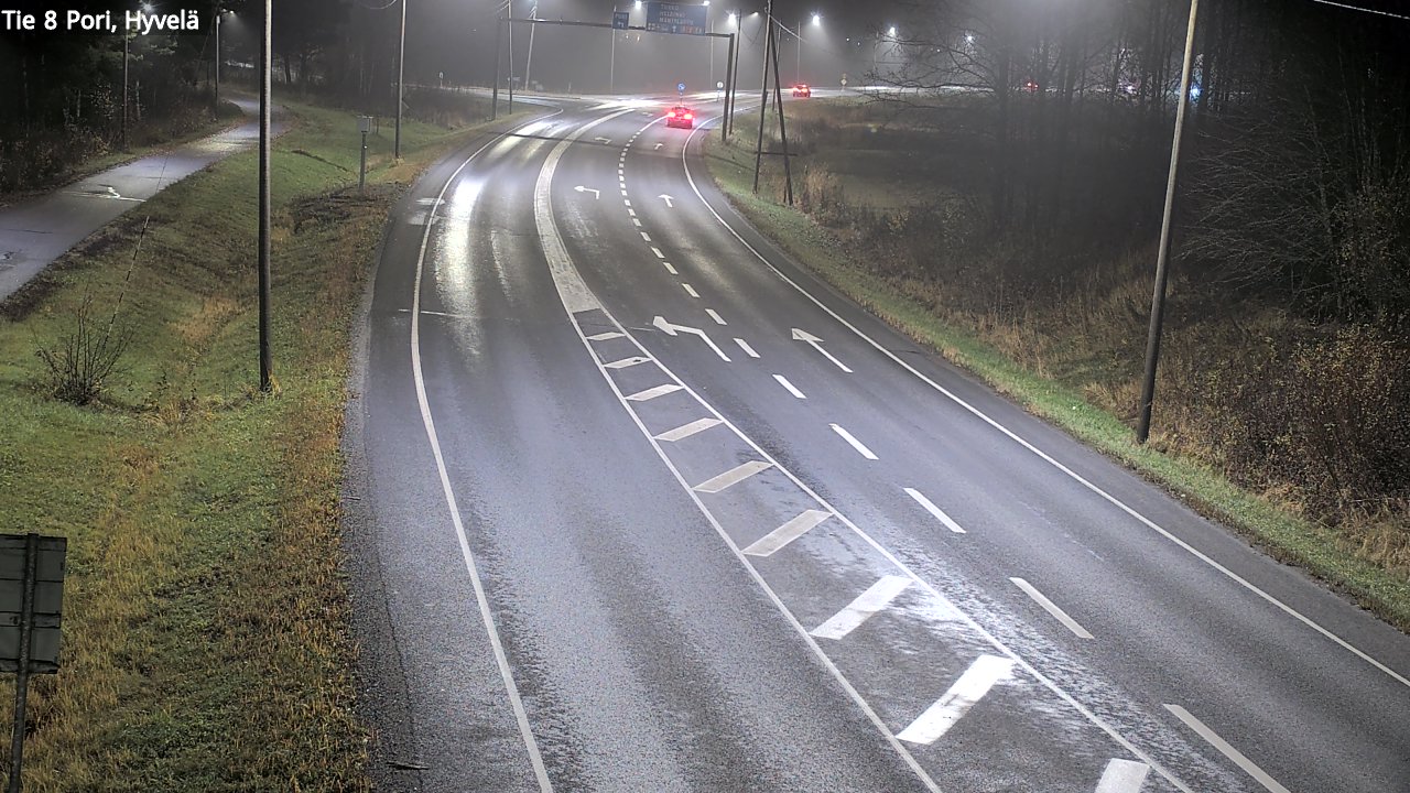 Kelikamerat Kuva Tie 8 Pori, Hyvelä, Pori, Satakunta