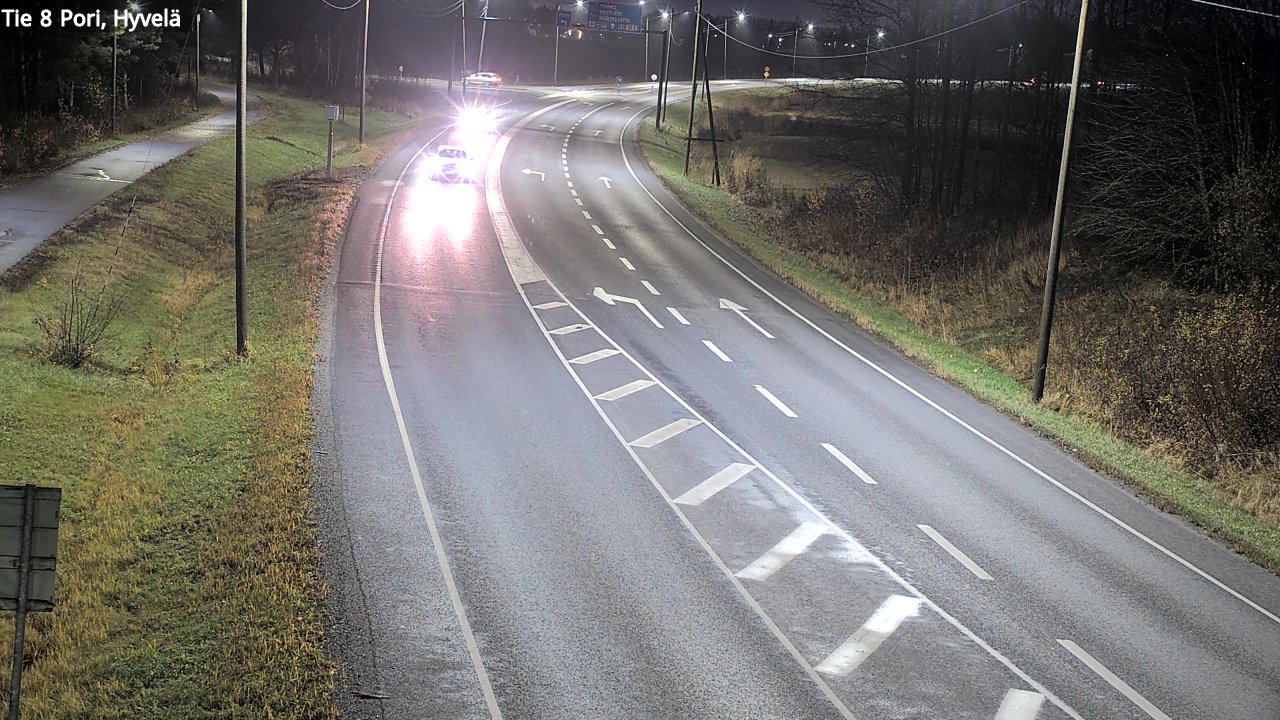 Kelikamerat Kuva Tie 8 Pori, Hyvelä, Pori, Satakunta