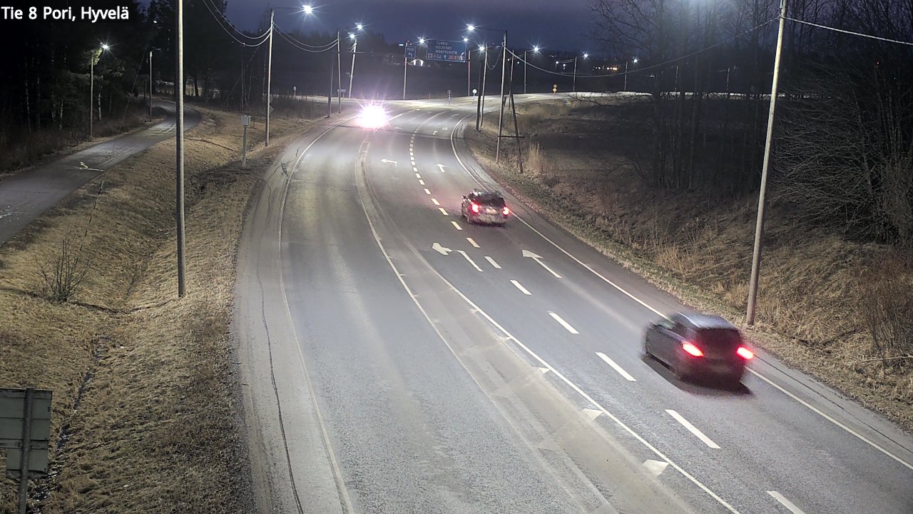 Kelikamerat Kuva Tie 8 Pori, Hyvelä, Pori, Satakunta