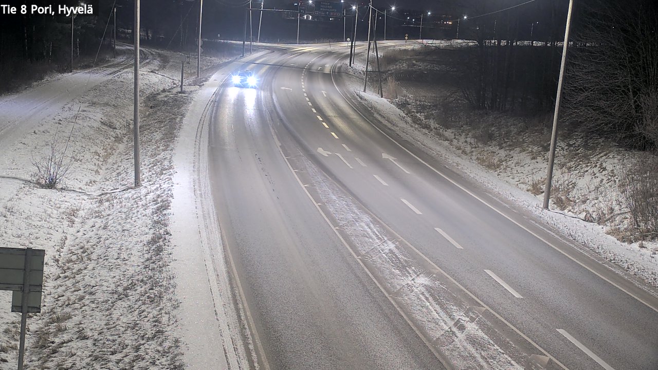 Kelikamerat Kuva Tie 8 Pori, Hyvelä, Pori, Satakunta