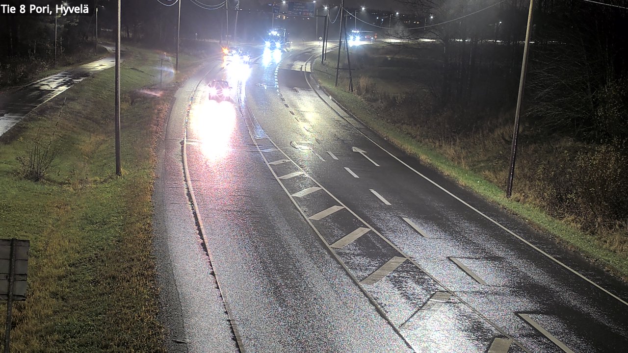 Kelikamerat Kuva Tie 8 Pori, Hyvelä, Pori, Satakunta