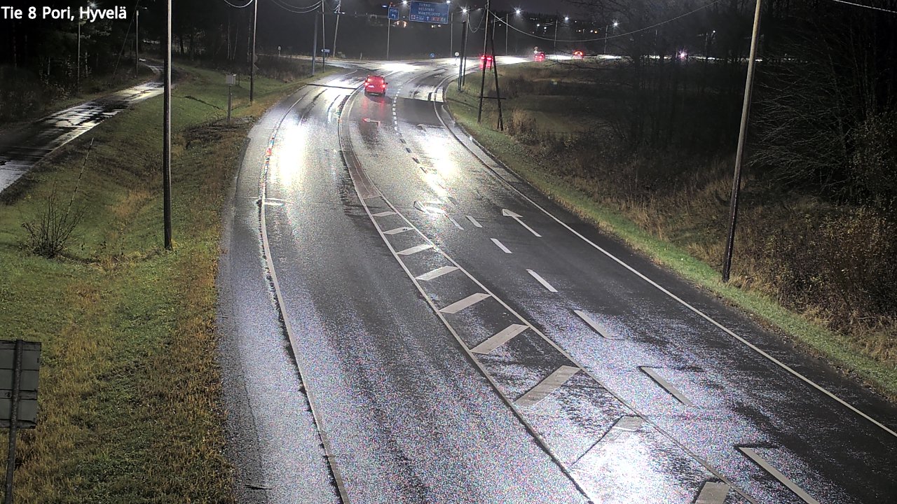 Kelikamerat Kuva Tie 8 Pori, Hyvelä, Pori, Satakunta