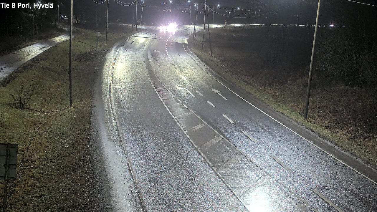 Weather Camera Image Road 8 Pori, Hyvelä, Pori, Satakunta