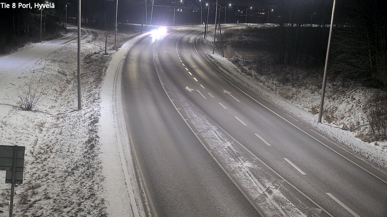 Kelikamerat Kuva Tie 8 Pori, Hyvelä, Pori, Satakunta