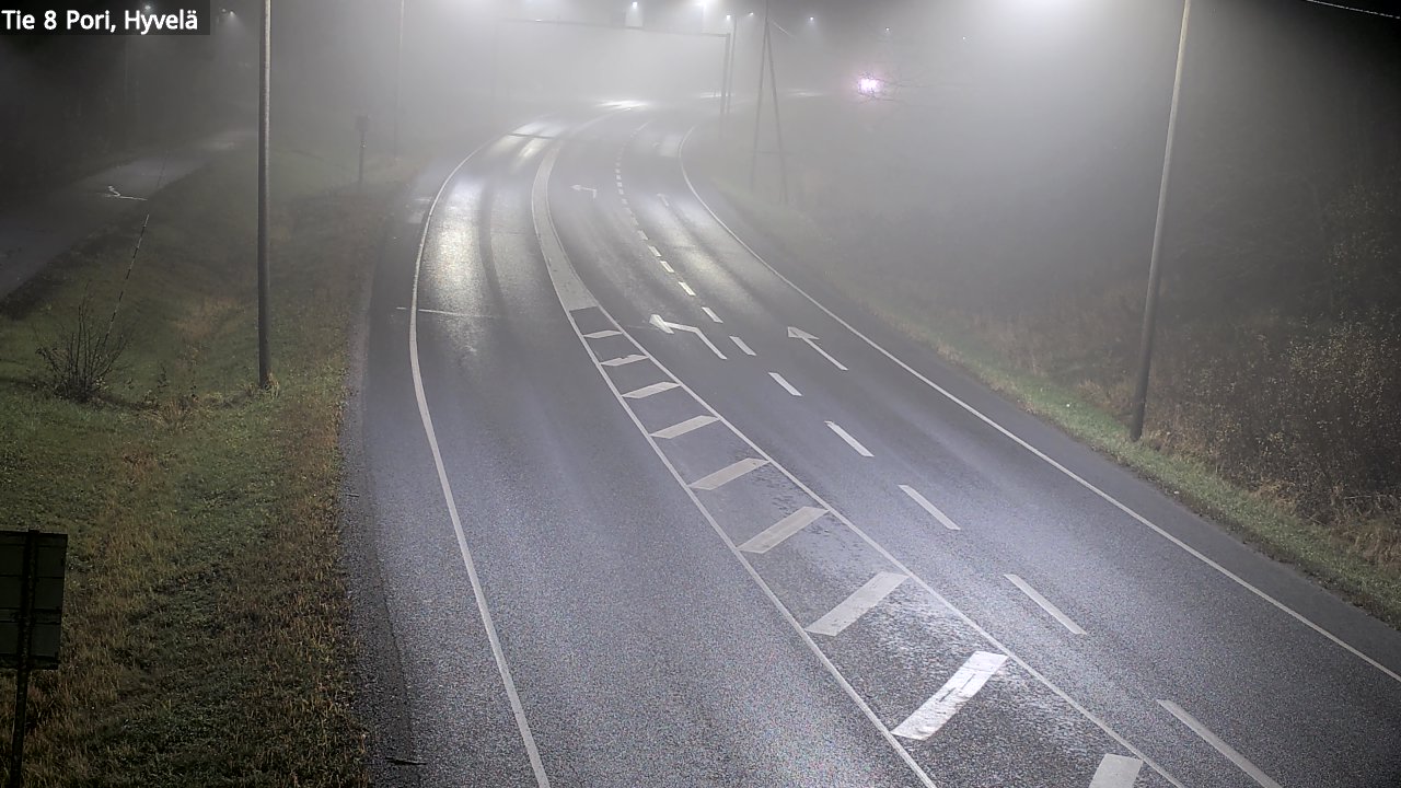 Kelikamerat Kuva Tie 8 Pori, Hyvelä, Pori, Satakunta