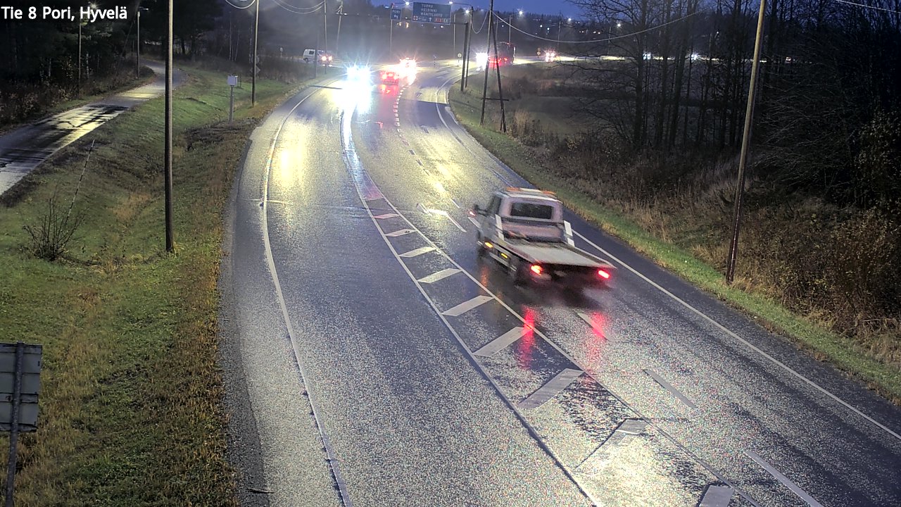 Kelikamerat Kuva Tie 8 Pori, Hyvelä, Pori, Satakunta