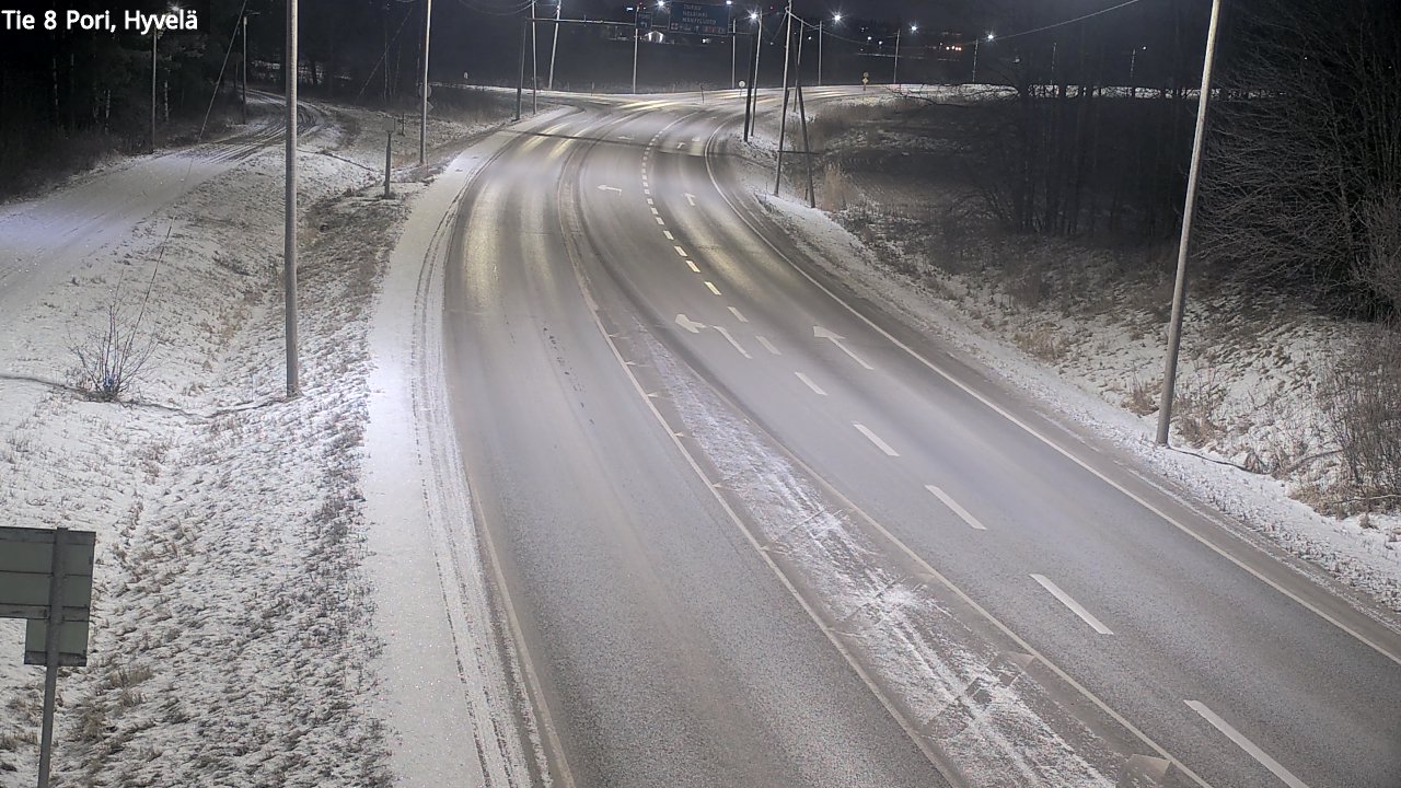 Kelikamerat Kuva Tie 8 Pori, Hyvelä, Pori, Satakunta