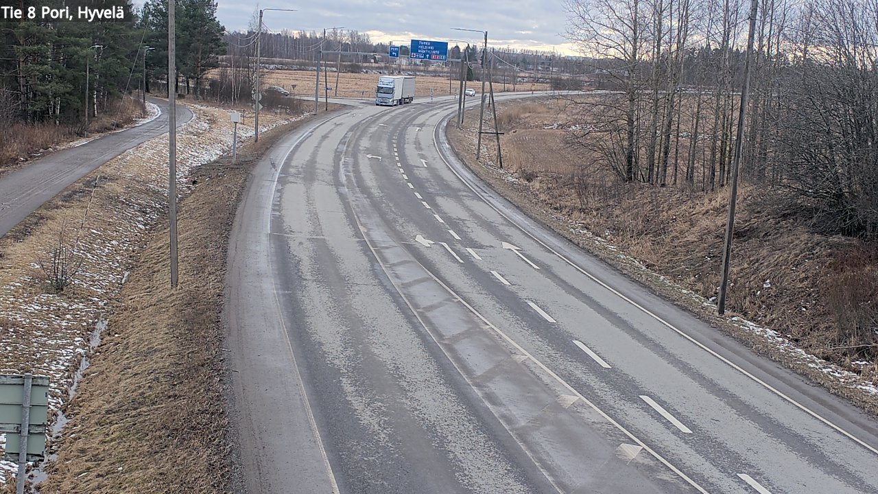 Kelikamerat Kuva Tie 8 Pori, Hyvelä, Pori, Satakunta