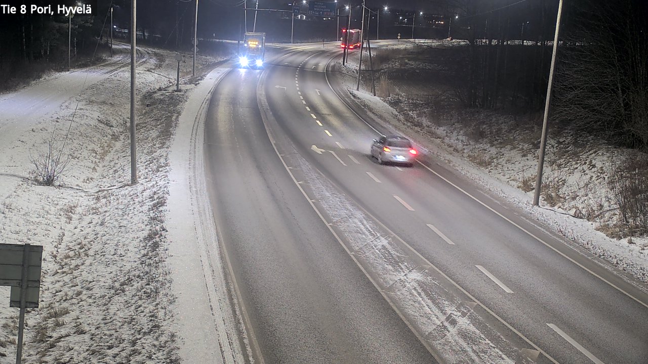 Kelikamerat Kuva Tie 8 Pori, Hyvelä, Pori, Satakunta