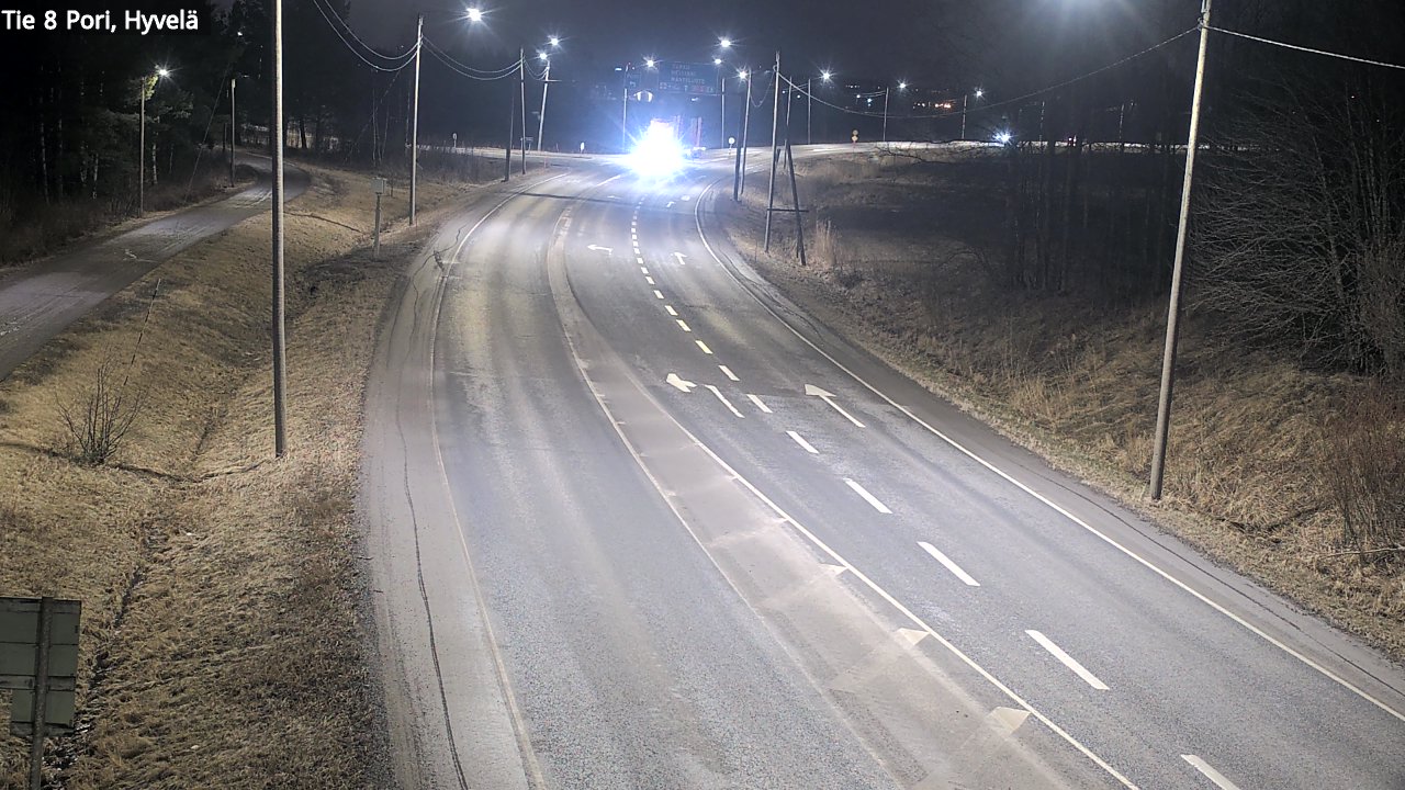 Kelikamerat Kuva Tie 8 Pori, Hyvelä, Pori, Satakunta