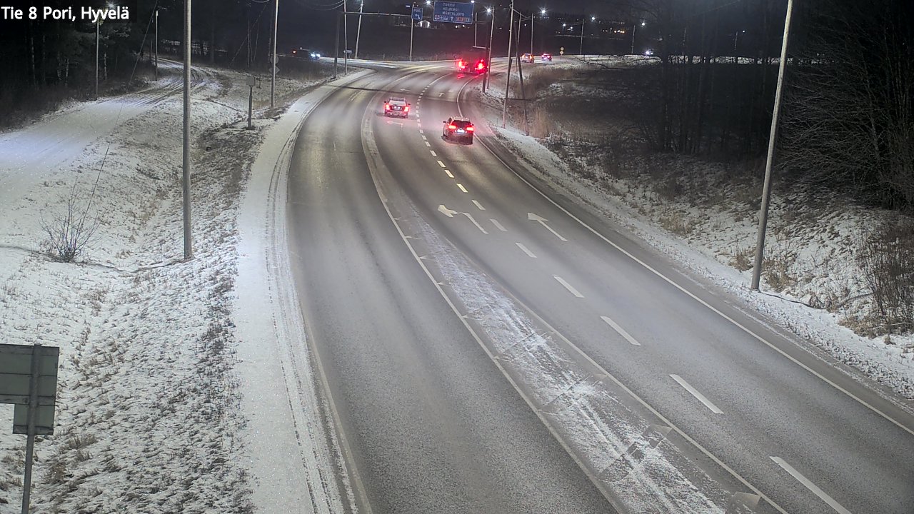 Kelikamerat Kuva Tie 8 Pori, Hyvelä, Pori, Satakunta