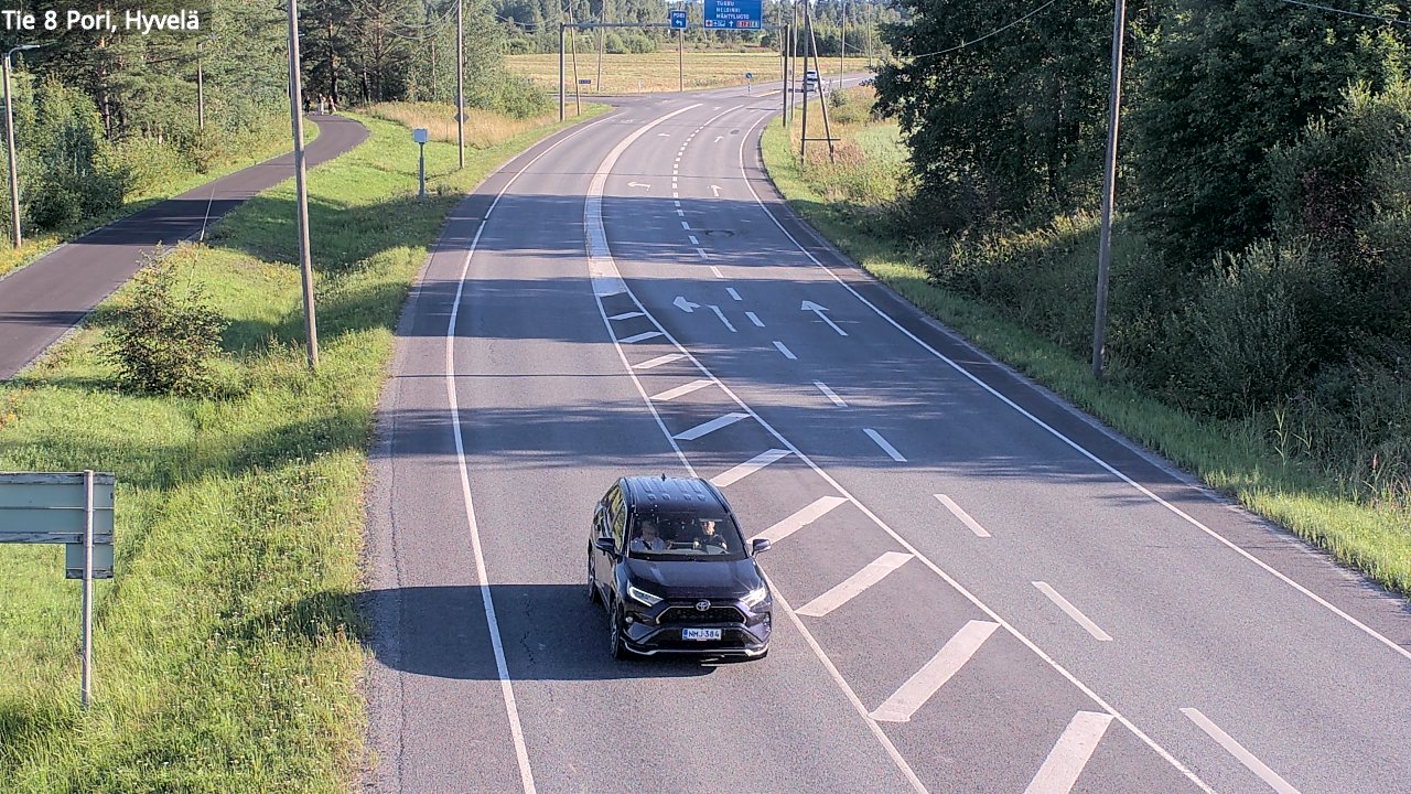 Kelikamerat Kuva Tie 8 Pori, Hyvelä, Pori, Satakunta