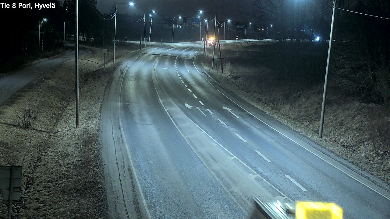 Weather Camera Image Road 8 Pori, Hyvelä, Pori, Satakunta