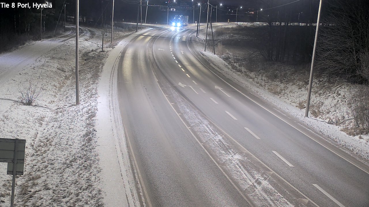 Kelikamerat Kuva Tie 8 Pori, Hyvelä, Pori, Satakunta