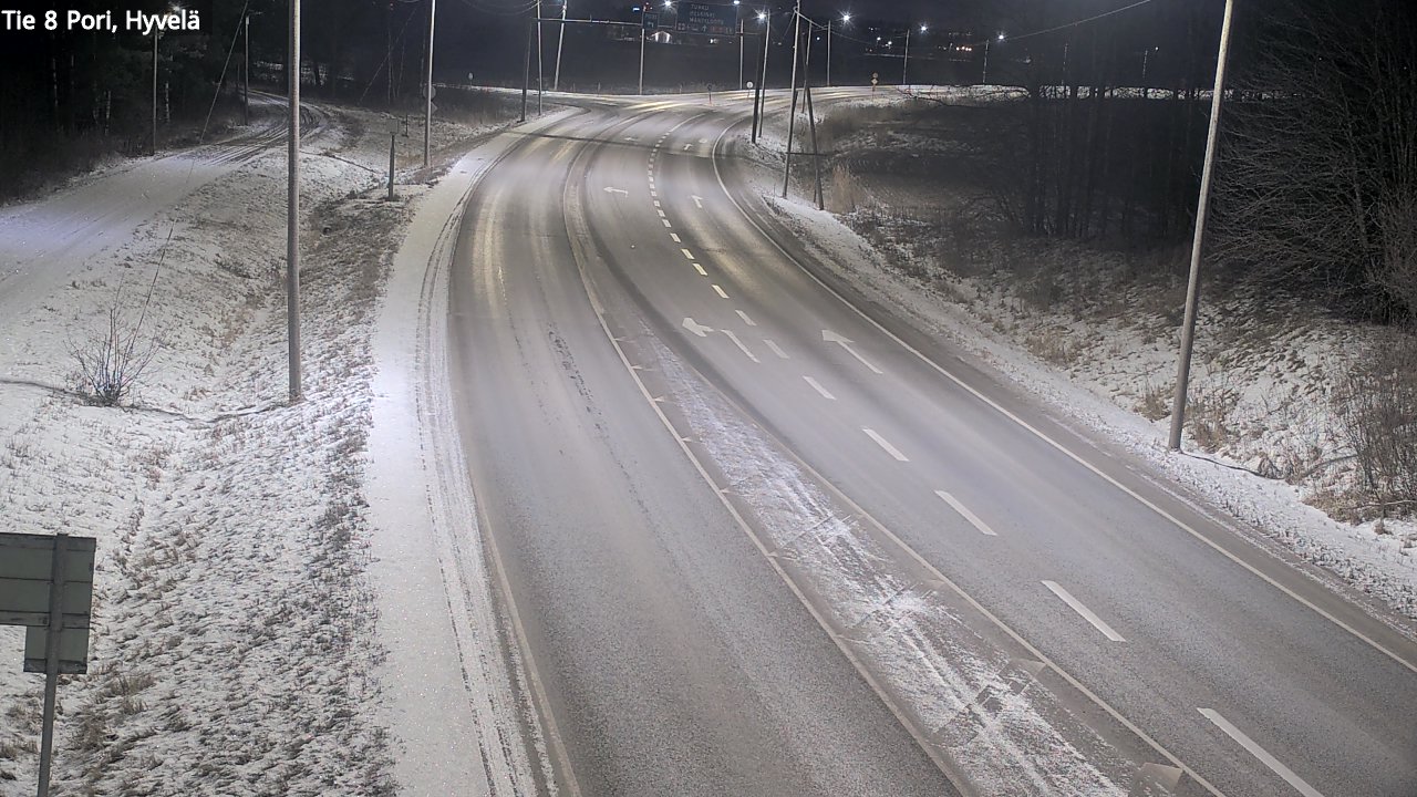 Kelikamerat Kuva Tie 8 Pori, Hyvelä, Pori, Satakunta