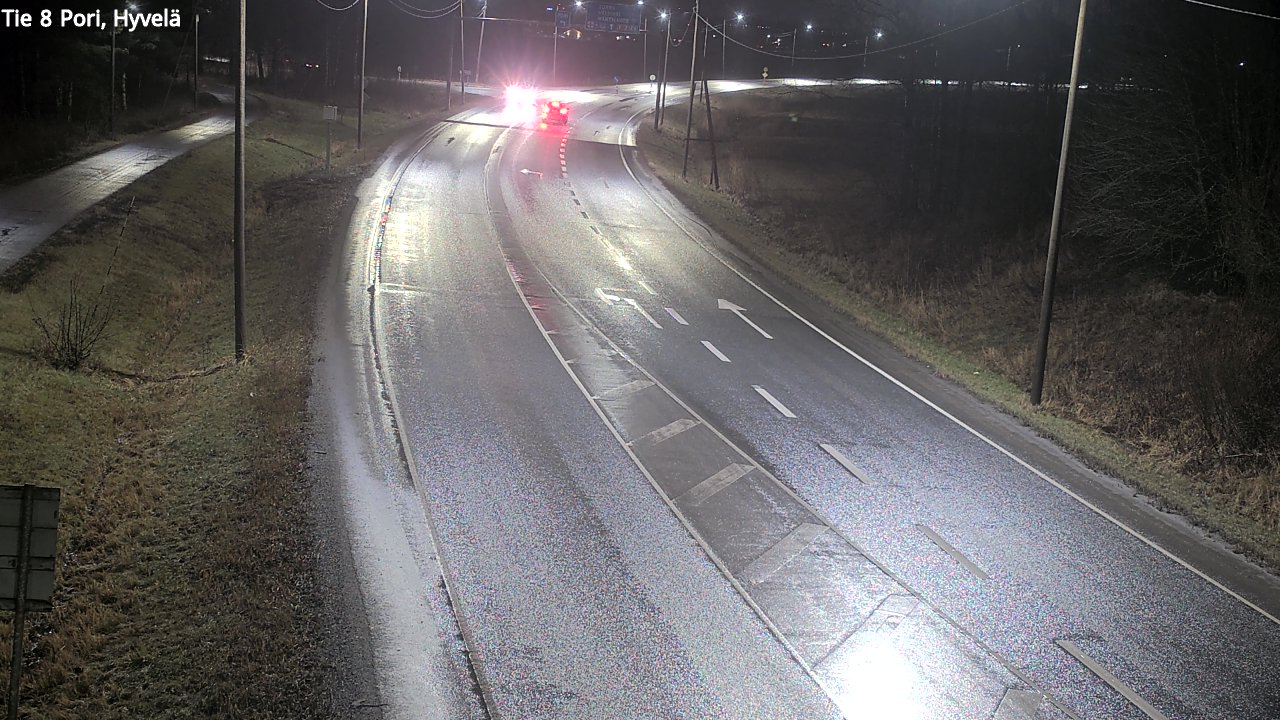 Weather Camera Image Road 8 Pori, Hyvelä, Pori, Satakunta