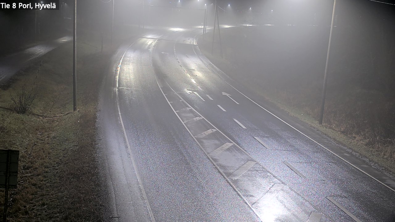 Kelikamerat Kuva Tie 8 Pori, Hyvelä, Pori, Satakunta