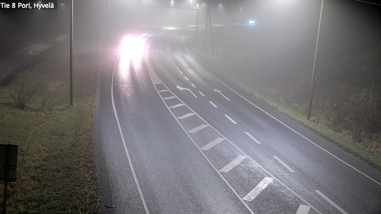 Kelikamerat Kuva Tie 8 Pori, Hyvelä, Pori, Satakunta