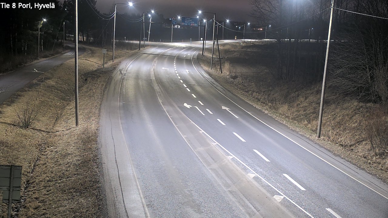 Kelikamerat Kuva Tie 8 Pori, Hyvelä, Pori, Satakunta