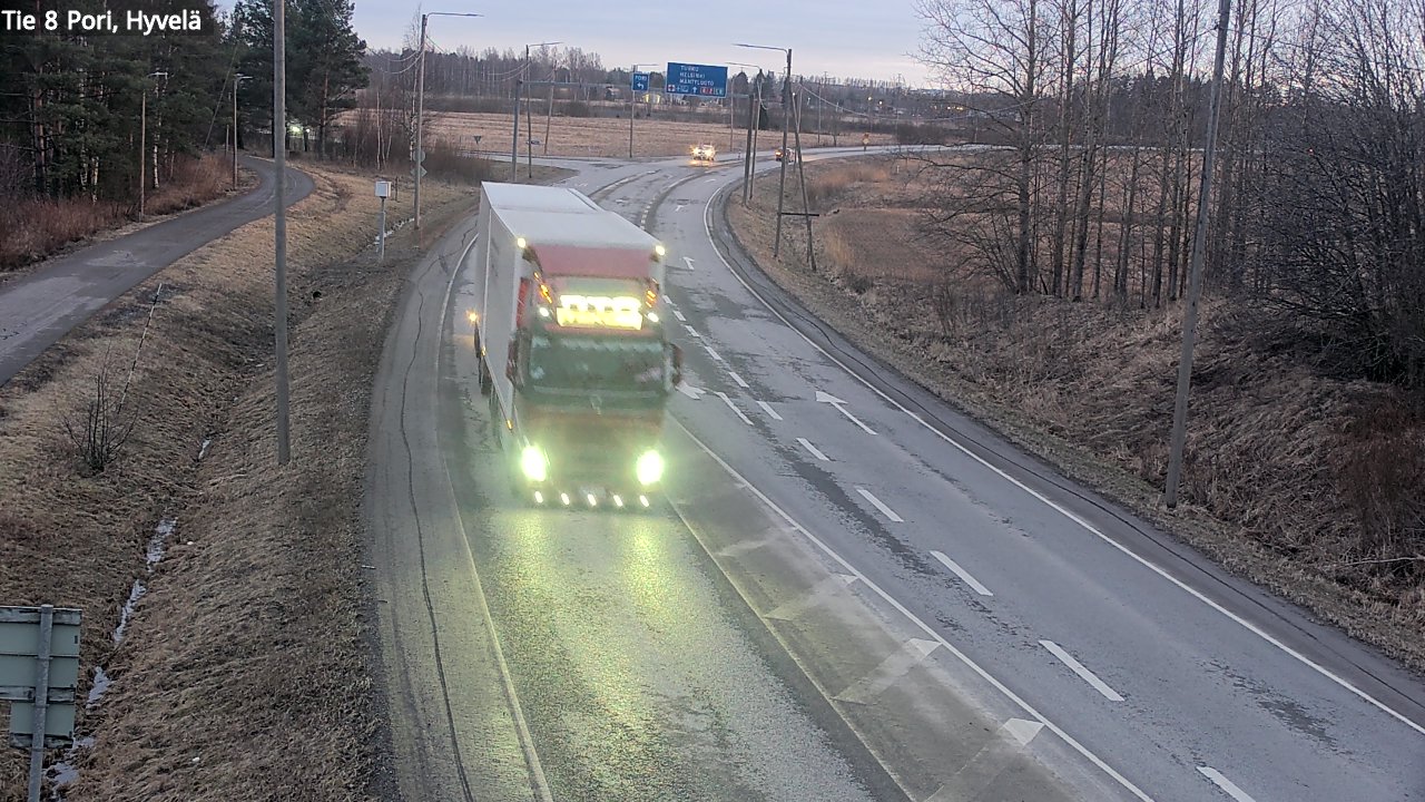 Kelikamerat Kuva Tie 8 Pori, Hyvelä, Pori, Satakunta
