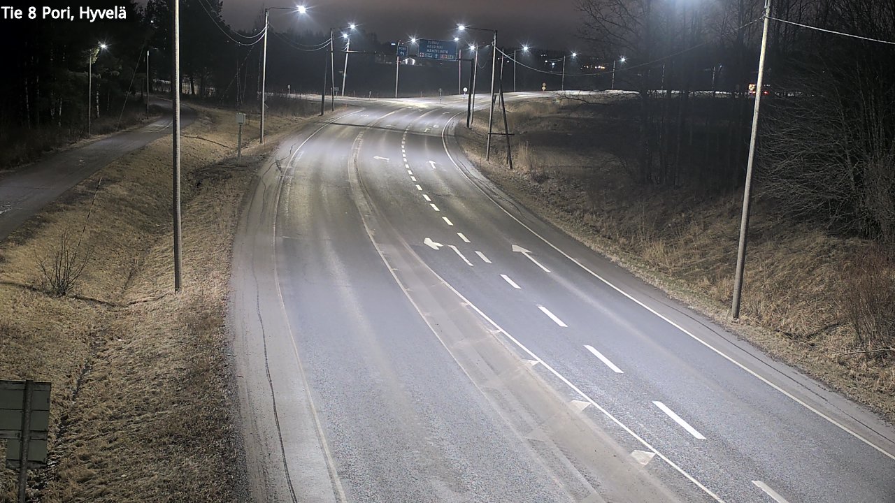 Kelikamerat Kuva Tie 8 Pori, Hyvelä, Pori, Satakunta