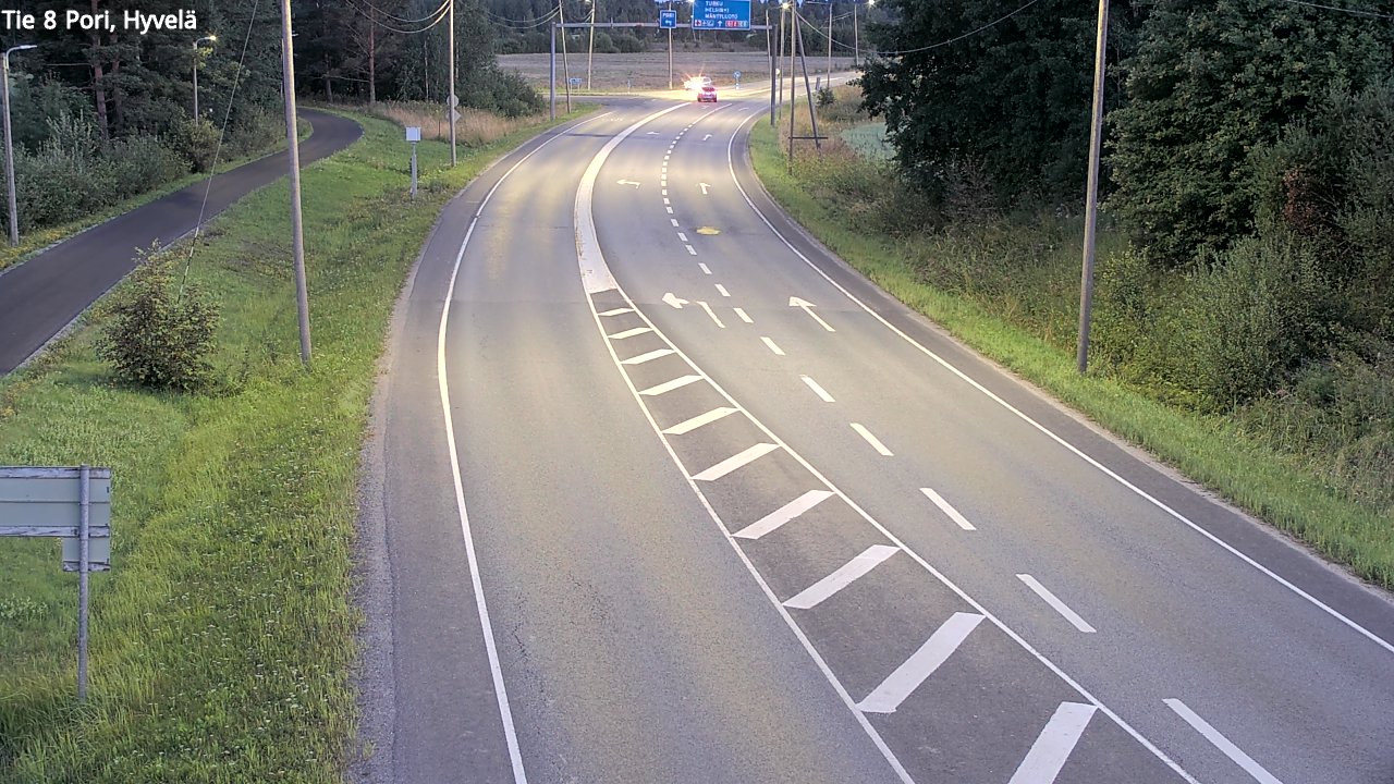 Kelikamerat Kuva Tie 8 Pori, Hyvelä, Pori, Satakunta