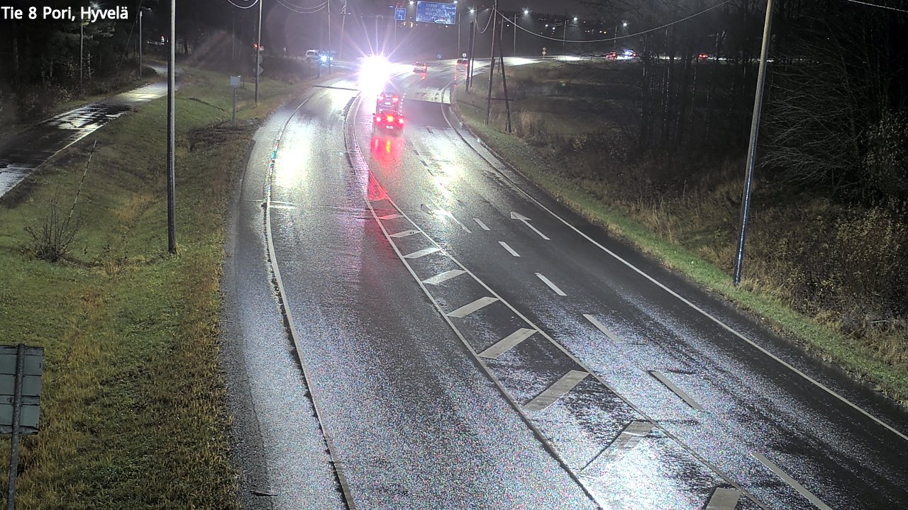 Kelikamerat Kuva Tie 8 Pori, Hyvelä, Pori, Satakunta