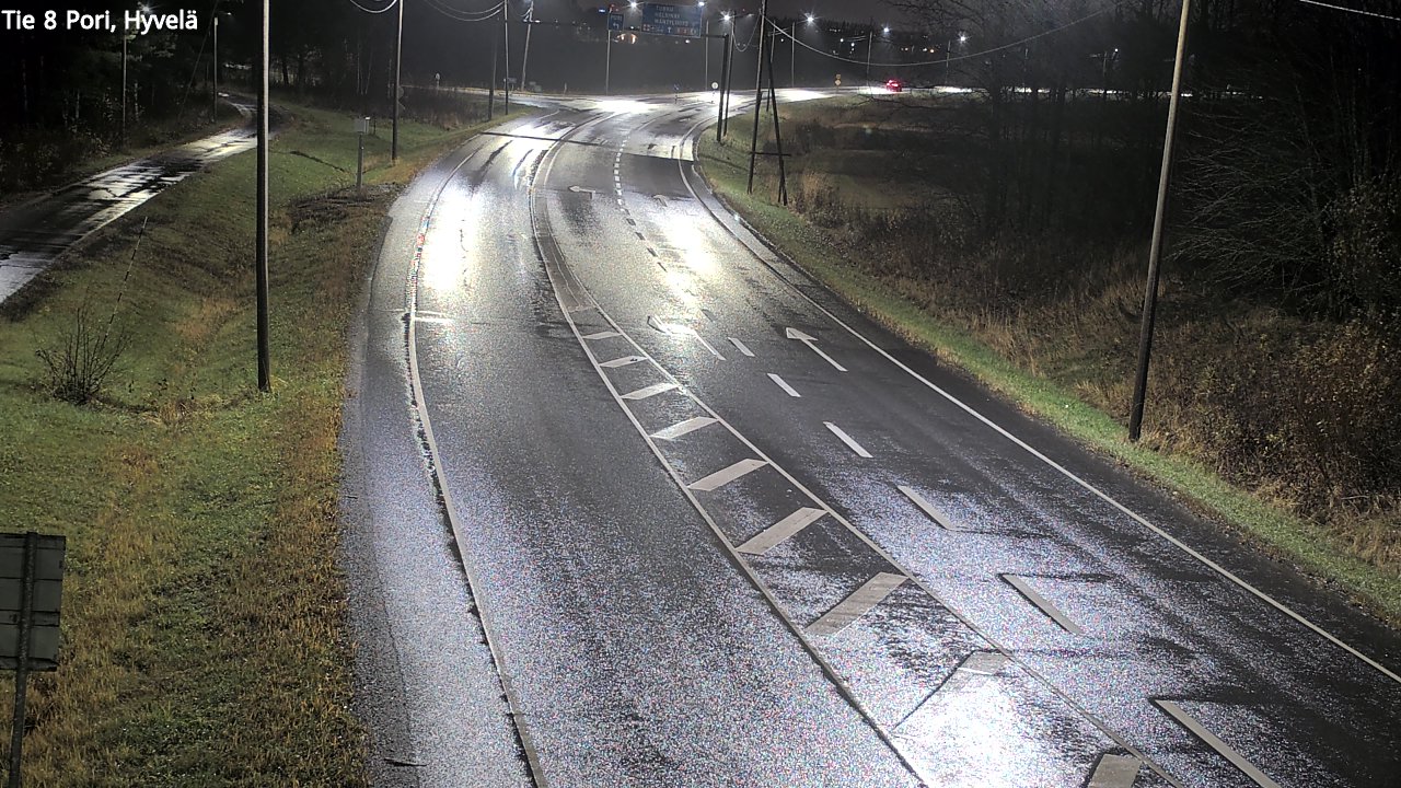 Kelikamerat Kuva Tie 8 Pori, Hyvelä, Pori, Satakunta