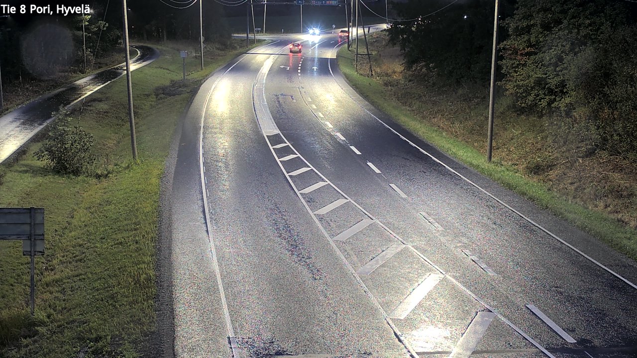 Kelikamerat Kuva Tie 8 Pori, Hyvelä, Pori, Satakunta