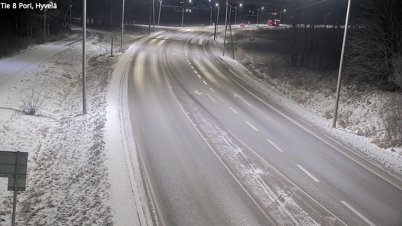 Kelikamerat Kuva Tie 8 Pori, Hyvelä, Pori, Satakunta