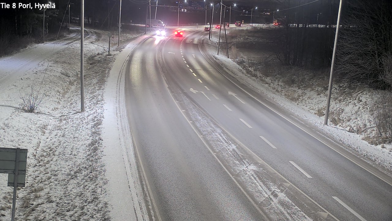 Kelikamerat Kuva Tie 8 Pori, Hyvelä, Pori, Satakunta