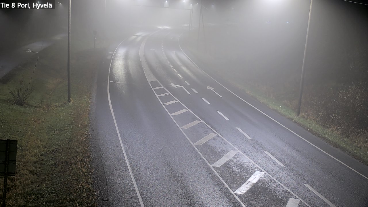 Kelikamerat Kuva Tie 8 Pori, Hyvelä, Pori, Satakunta