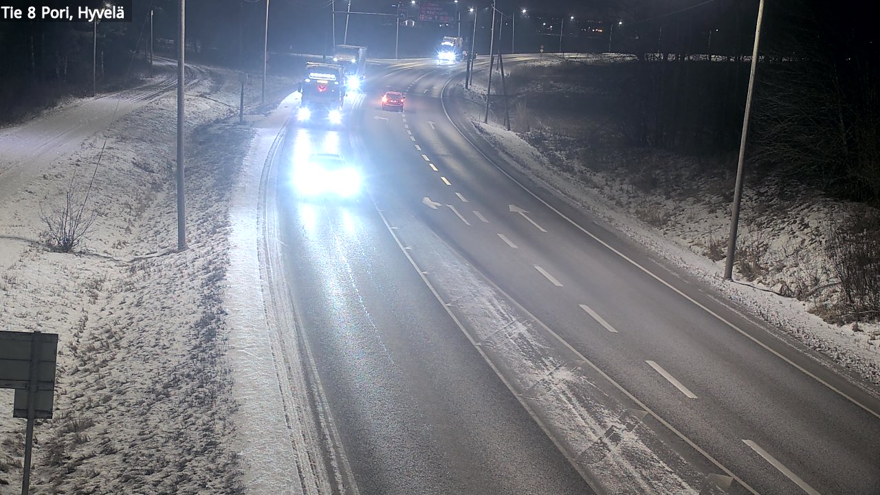 Kelikamerat Kuva Tie 8 Pori, Hyvelä, Pori, Satakunta