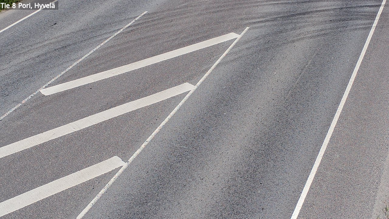 Kelikamerat Kuva Tie 8 Pori, Hyvelä, Pori, Satakunta