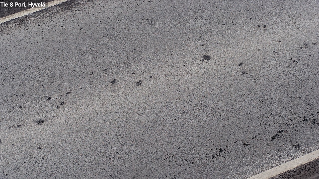 Weather Camera Image Väg 8 Björneborg, Hjulböle, Pori, Satakunta