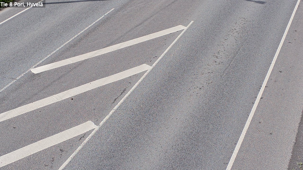 Kelikamerat Kuva Tie 8 Pori, Hyvelä, Pori, Satakunta